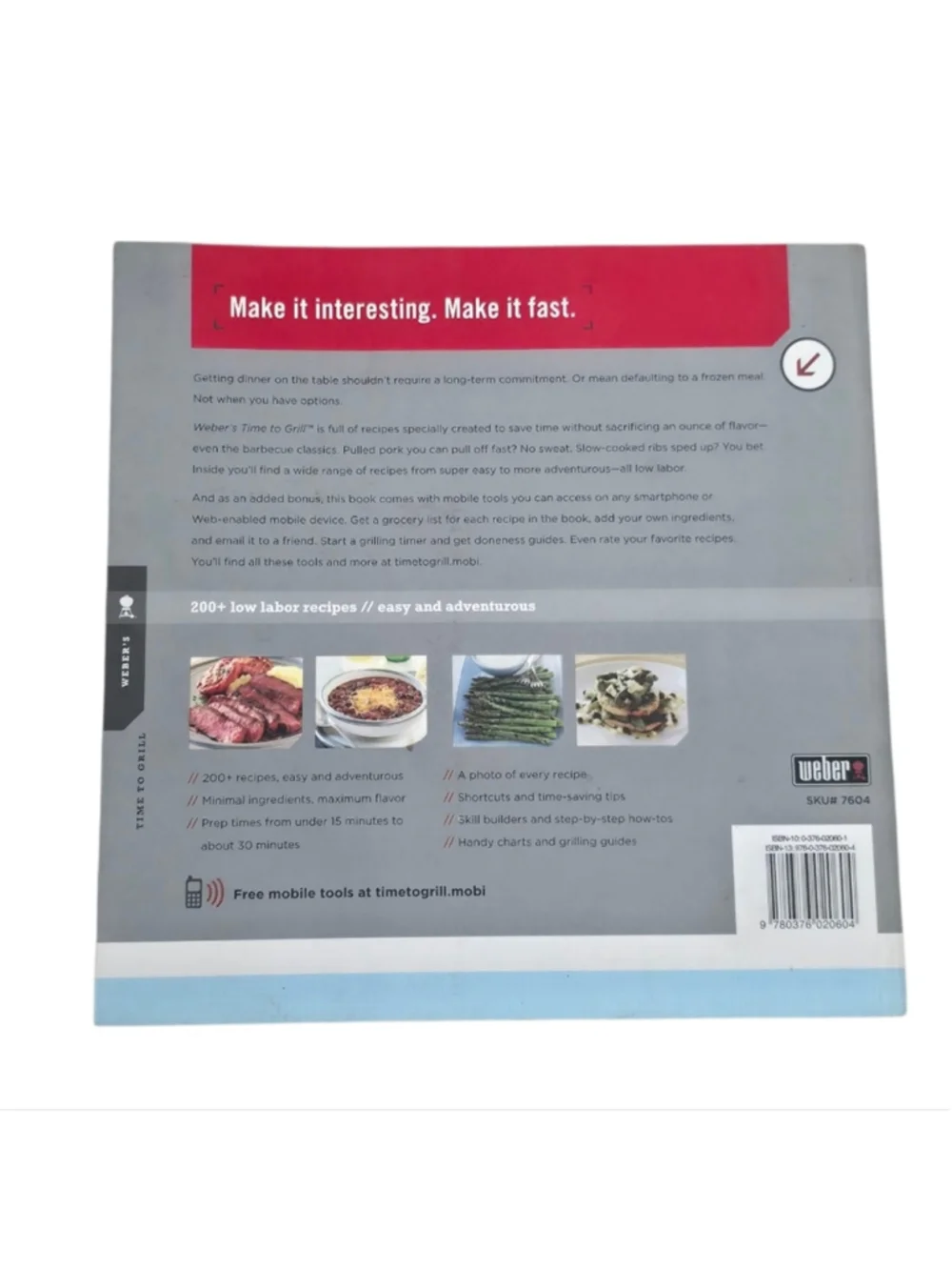 Weber's Time to Grill Cookbook